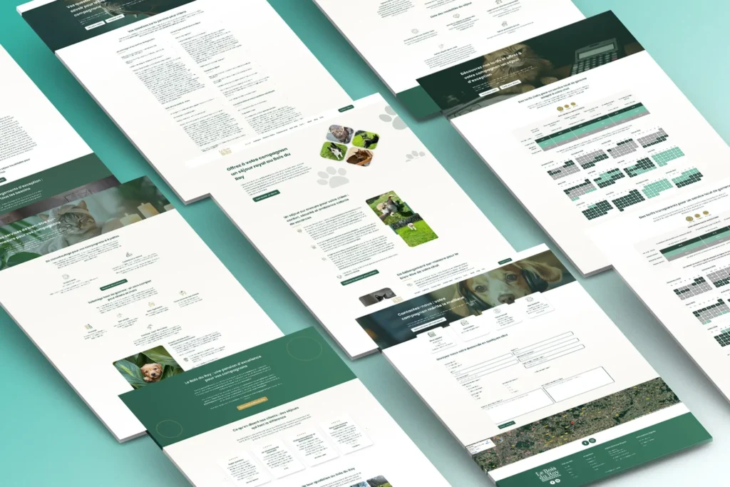 Refonte complète du site