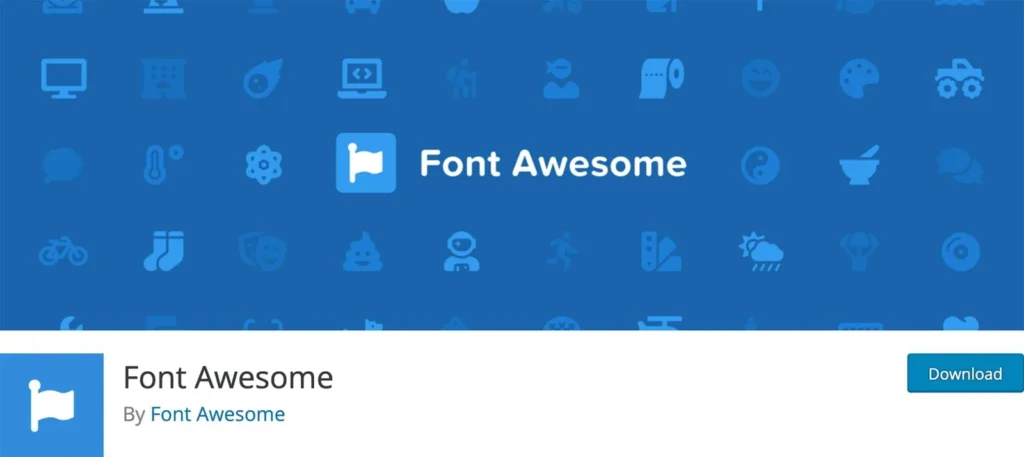 Personnaliser vos menus WordPress grâce à Font Awesome - Téléchargement de l'extension