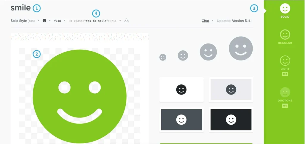 Personnaliser vos menus WordPress grâce à Font Awesome - Icône spécifique